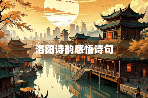 洛阳诗韵感悟诗句
