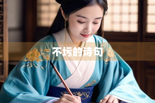 不圬的诗句