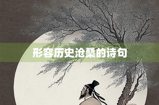 形容历史沧桑的诗句