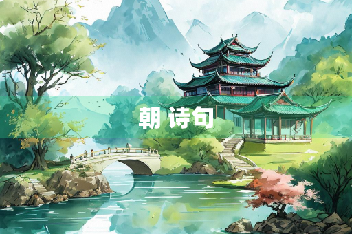 朝 诗句