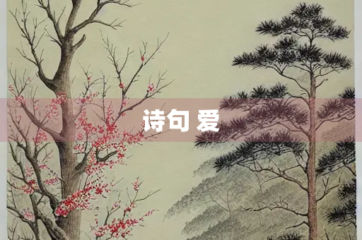 诗句 爱