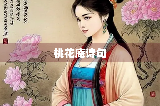 桃花庵诗句