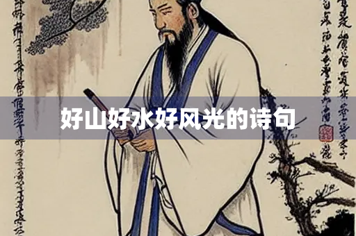 好山好水好风光的诗句