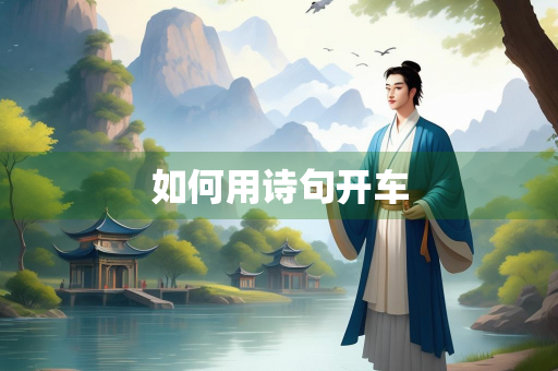 如何用诗句开车