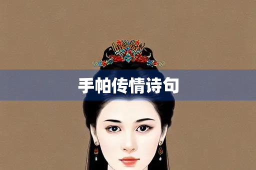 手帕传情诗句