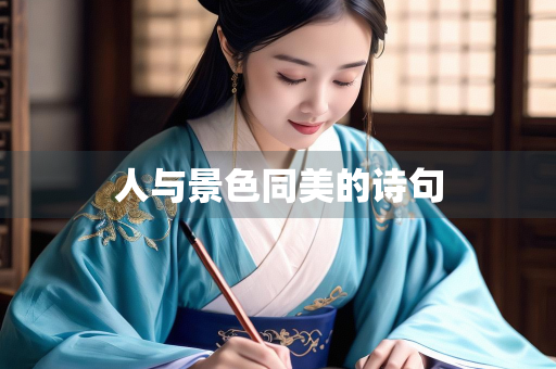人与景色同美的诗句