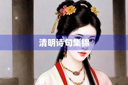 清明诗句集锦