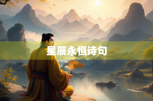 星辰永恒诗句