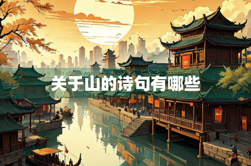 关于山的诗句有哪些