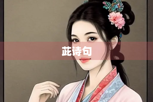 茈诗句