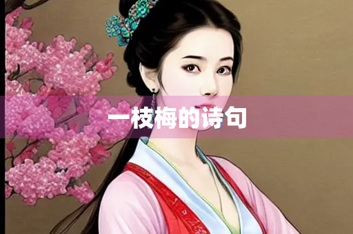 一枝梅的诗句