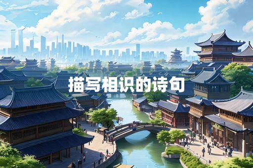 描写相识的诗句