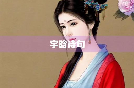宇晗诗句