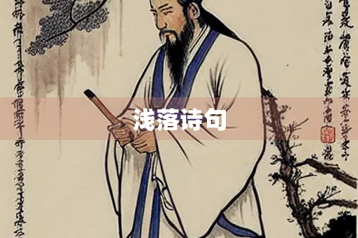 浅落诗句
