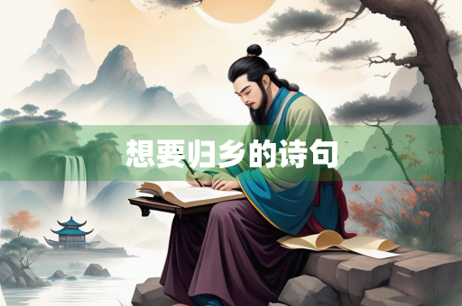 想要归乡的诗句