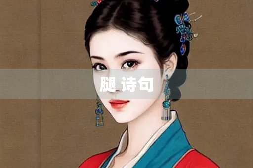 腿 诗句