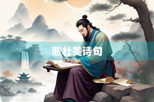 悲壮美诗句