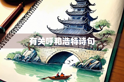 有关呼和浩特诗句
