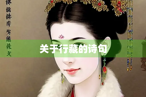 关于行藏的诗句