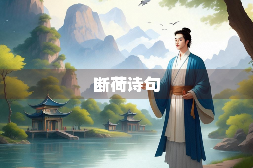 断荷诗句