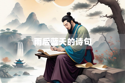雨后蓝天的诗句