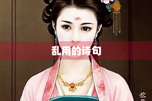 乱用的诗句
