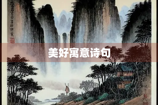 美好寓意诗句