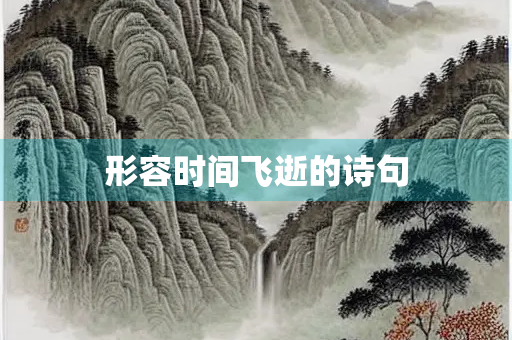 形容时间飞逝的诗句