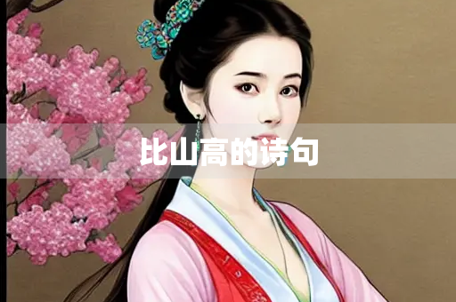 比山高的诗句