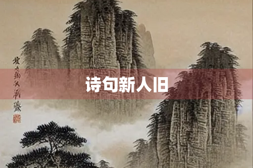 诗句新人旧