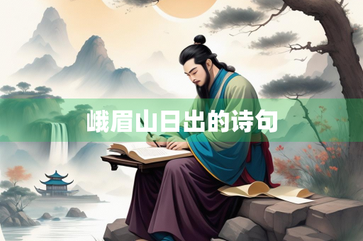 峨眉山日出的诗句