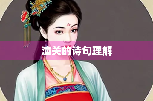 潼关的诗句理解