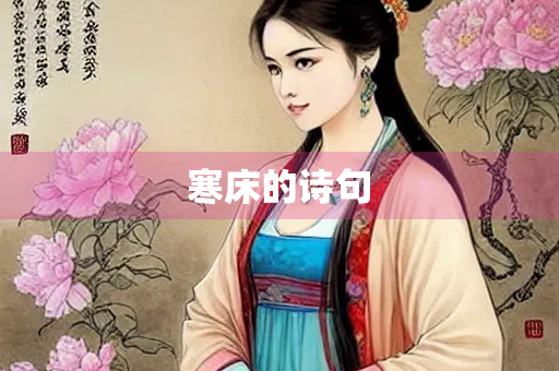 寒床的诗句