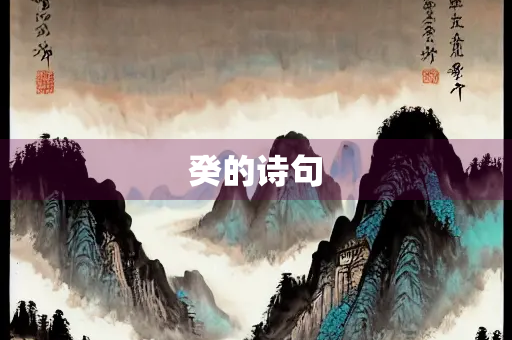 癸的诗句