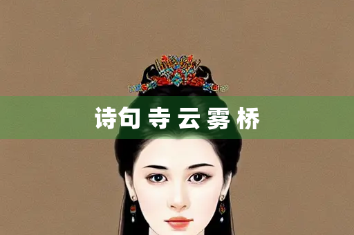 诗句 寺 云 雾 桥