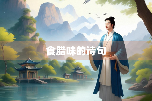 食腊味的诗句