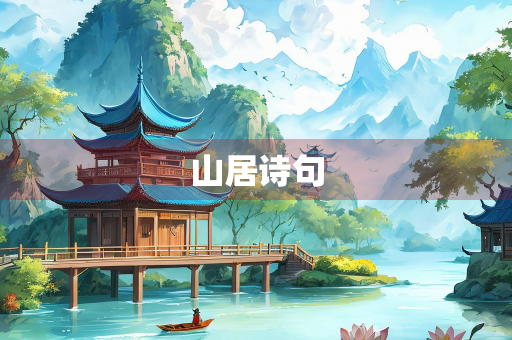 山居诗句