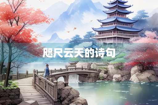 咫尺云天的诗句