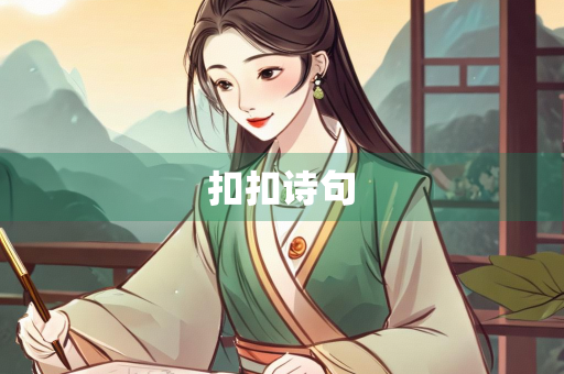 扣扣诗句