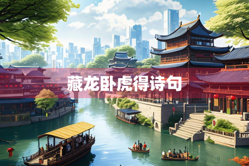 藏龙卧虎得诗句