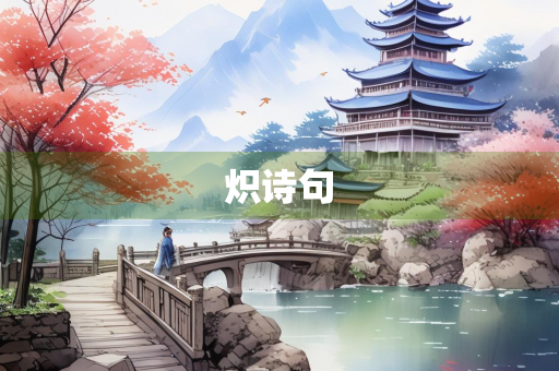 炽诗句