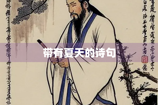 带有夏天的诗句
