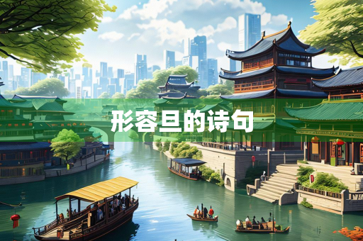 形容旦的诗句