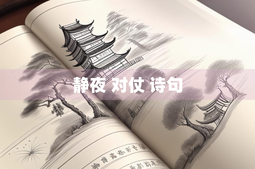 静夜 对仗 诗句