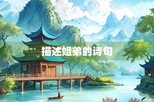 描述姐弟的诗句