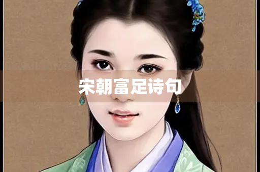 宋朝富足诗句