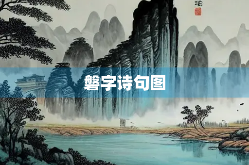 磐字诗句图