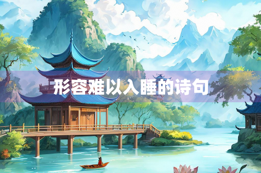 形容难以入睡的诗句