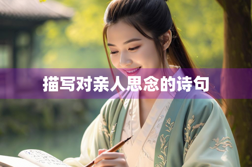 描写对亲人思念的诗句