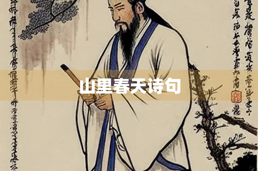 山里春天诗句